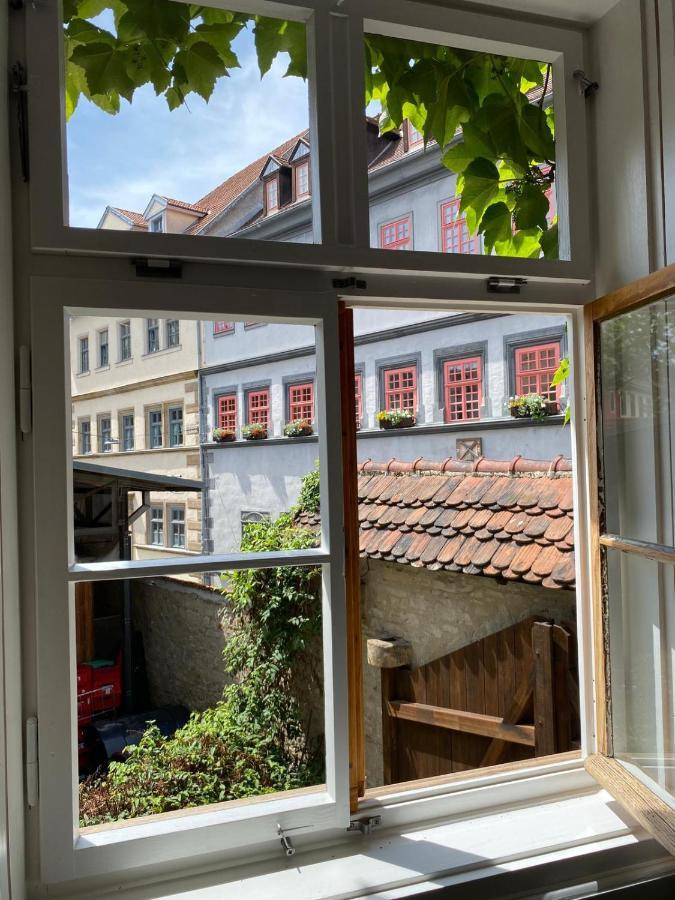 Ferienwohnung Am Erfurter Dom Exteriör bild